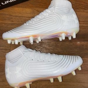 Under Armour Magnetico Pro Soccer Cleats New in Box White